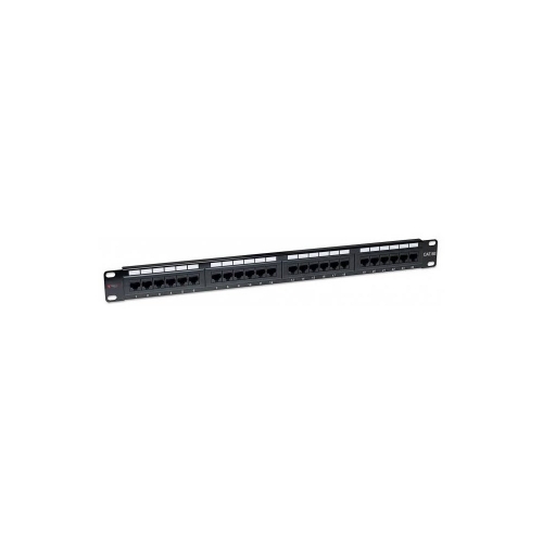 Patch Panel Utp Cat5e 24-portowy 1u